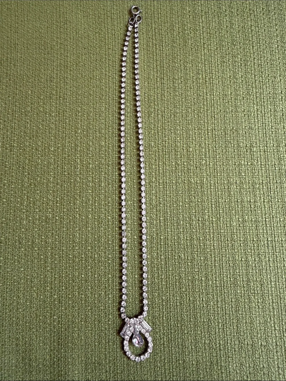 N/A vintage rhinestone